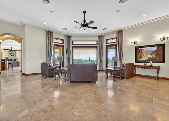 Luxurious Tuscan-style With Magnificent Panoramic Views Villa Gold Canyon