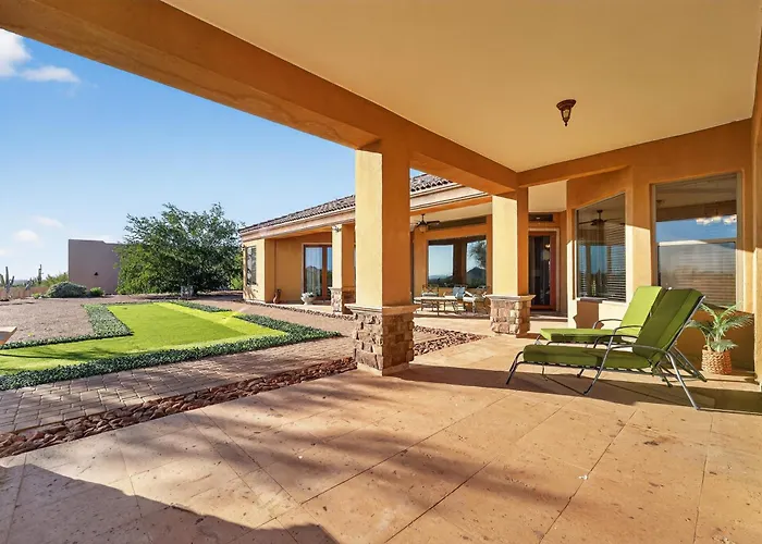 Villa Luxurious Tuscan-style With Magnificent Panoramic Views Gold Canyon